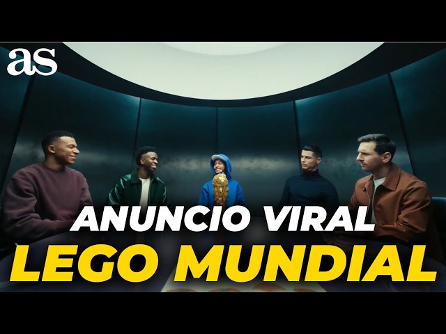 MBAPPÉ, CRISTIANO, MESSI AND VINI together in the LEGO ADVERTISEMENT | WORLD CUP 2026