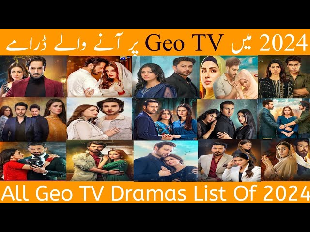 Geo TV Dramas List Of 2024||All Geo TV Dramas Of 2024||Five Drama