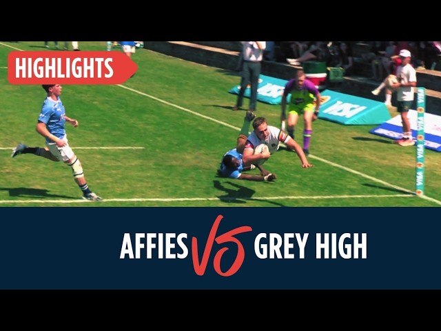 Rugby - Affies vs Grey High School - PBHS 125th Festival - 6 April 2026