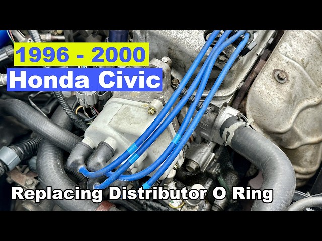 DIY 1996 1997 1998 1999 2000 Honda Civic Replacing Distributor O-Ring