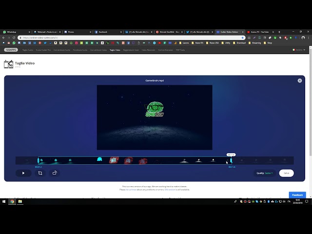 Ritagliare i Video con Online Video Cutter
