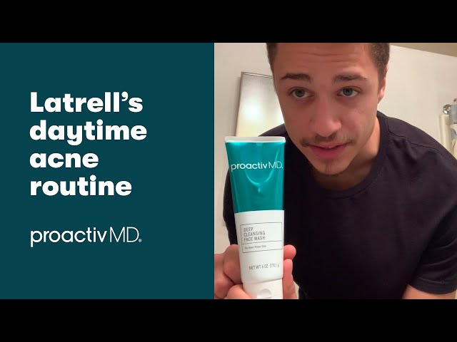 Easy morning skincare routine for acne-prone skin | proactiv