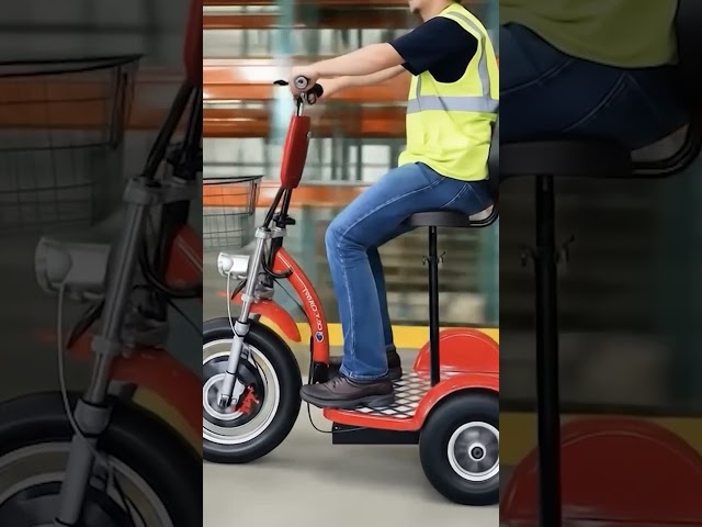 Revolutionize Your Warehouse: 3-Wheel Electric Scooters That Save Time & Money 💰⚡