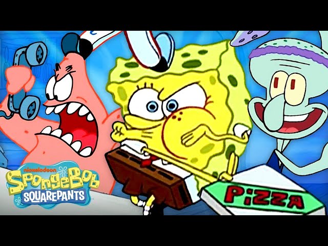 SpongeBob's CLASSIC EPISODE Marathon | 240 Minute Compilation | SpongeBob