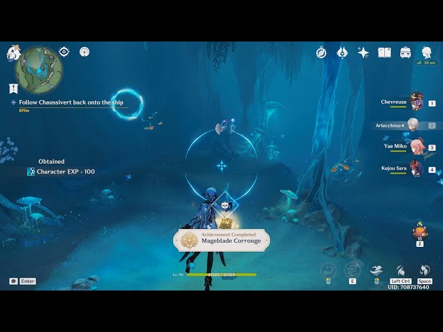 Mageblade Corrouge | Genshin Impact Hidden Achievements | Local Legends | HDR