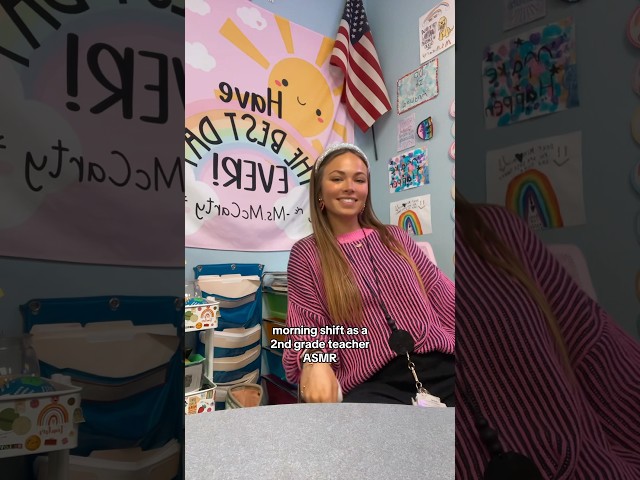 Teacher Morning Routine!! 🫶🏼 #teacher #classroom