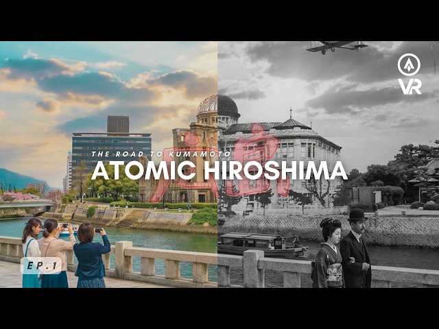 Hiroshima Atomic Bomb Dome in VR | Walking the Peace Memorial Park VR180