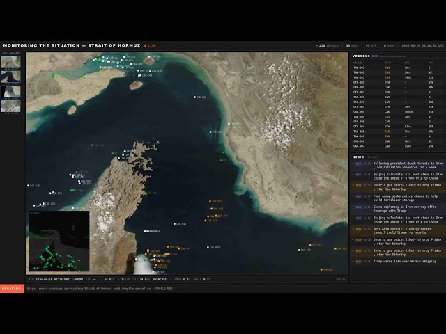 🔴 Monitoring the Situation: Strait of Hormuz - Iran | 24/7