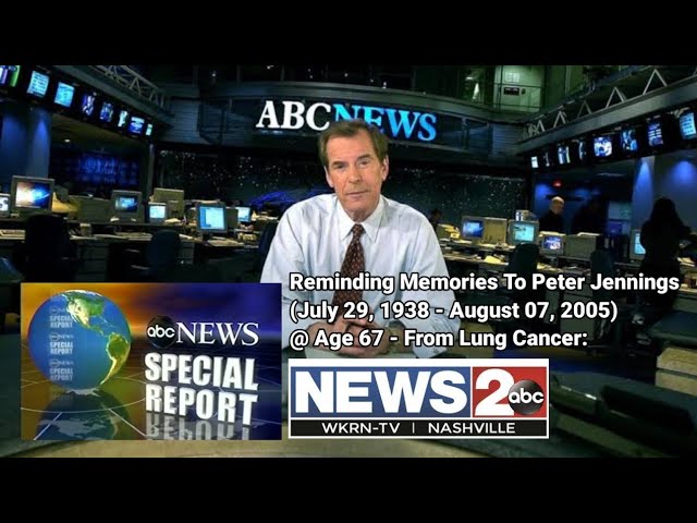ABC News Special Report: Peter Jennings Dies @ 67 (1938-2005) | (08/07/2005)