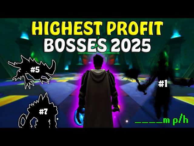 The MOST Profitable Bosses In RuneScape Right Now! - 2025