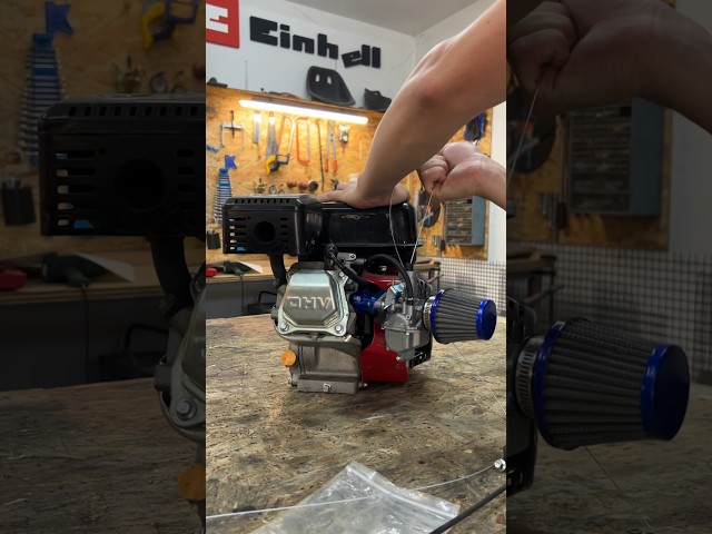 Tuning 200cc ENGINE !? #engine #mechanic #200cc #tuning