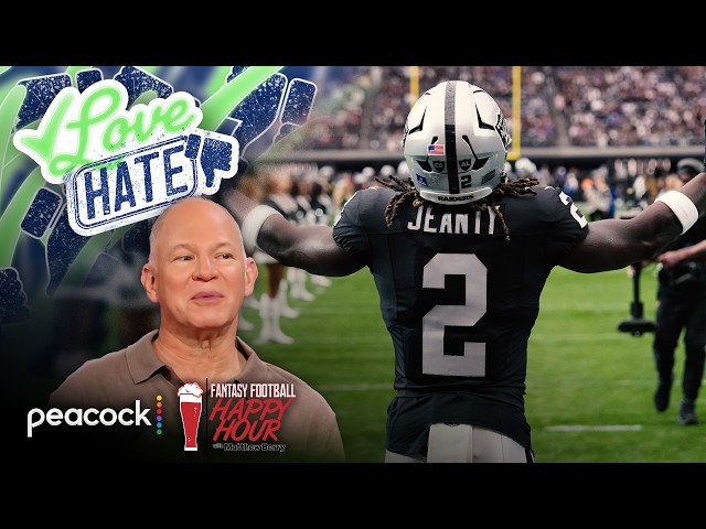 Ashton Jeanty will thrive in 'functional' Raiders offense | Fantasy Football Happy Hour | NFL on NBC