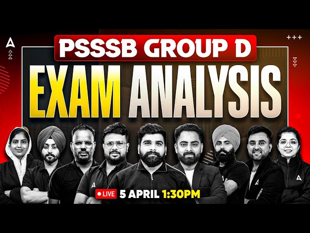 PSSSB Group D Exam Analysis | PSSSB Group D Answer Key | PSSSB Group D Paper Analysis 2026