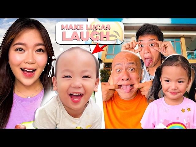 First to Make Baby Lucas LAUGH Wins | Carlyn Ocampo