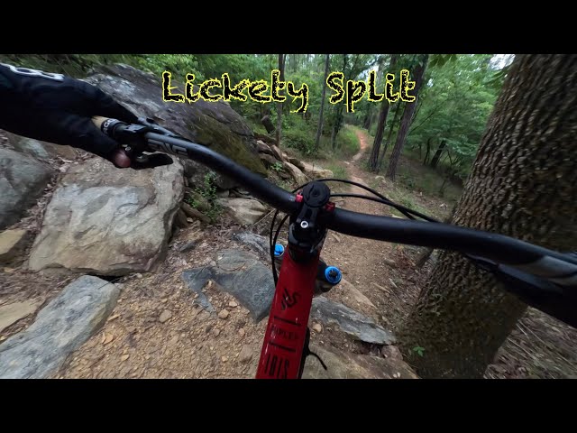 Beginner tech flow trail with a couple of intermediate sections full run Lickety Split