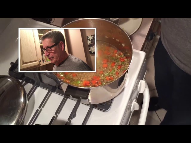 Italian Lentil Soup - Coooking With Grandpa