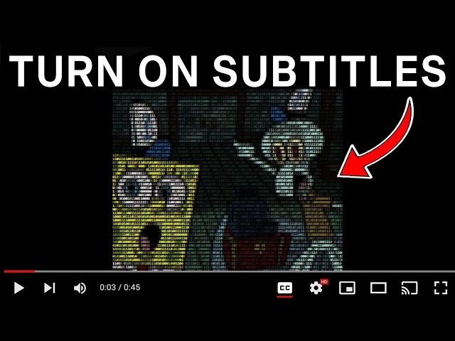 I Animated This Entire Video using ONLY Subtitles