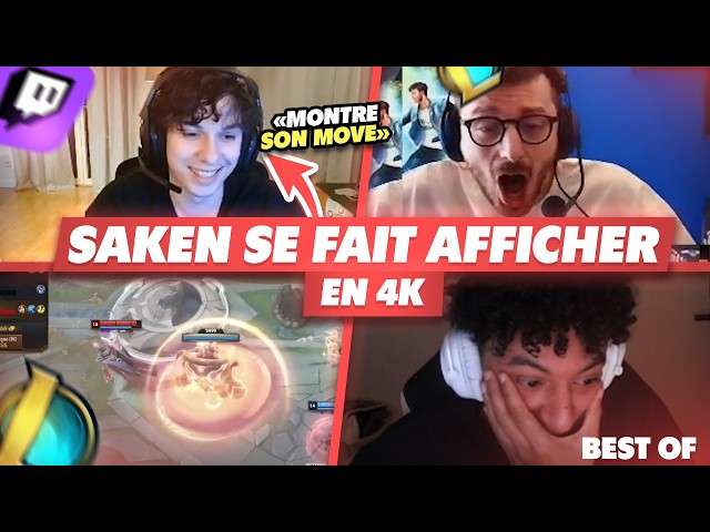 SAKEN AFFICHÉ PAR TRAYTON DEVANT ADAM - Best Of LoL #1342 Réactions