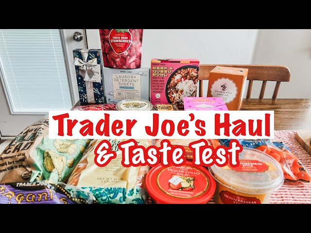 December Trader Joe’s Haul & Taste Test 
