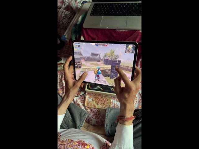 iPad Pro m4 pubg handcam l live stream macbook pro m5 pro #shorts #viral