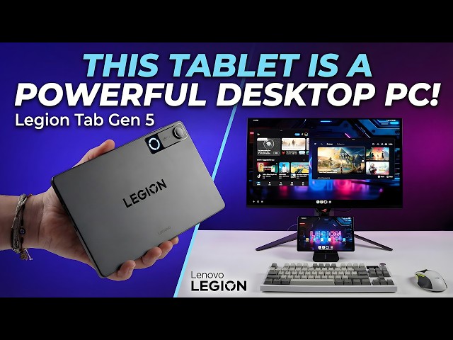 I Turned This Android Tablet Into a GAMING PC! - Lenovo Legion Tab Gen 5