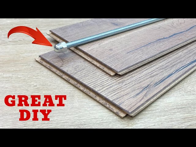GREAT DIY from laminate scraps! Amazing woodworking projects!