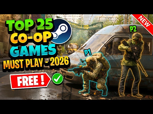 Top 25 Free Co-Op Games to Play with Friends (2026)