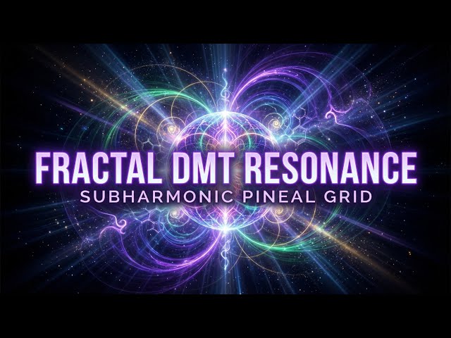 The 4.5 Hz DMT Gateway That Activates Your Inner Vision in 20 Minutes | Fractal DMT Resonance