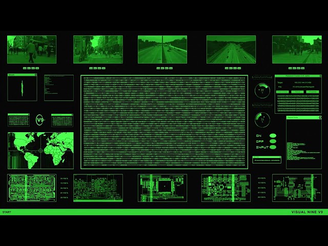 Fake Cam Hacker Screen 4K