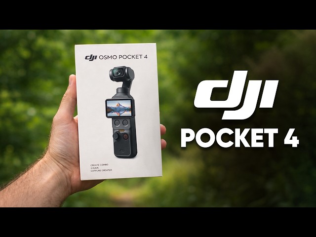 DJI Osmo Pocket 4 Confirmed – Official Specs, Price & Release Date Revealed!