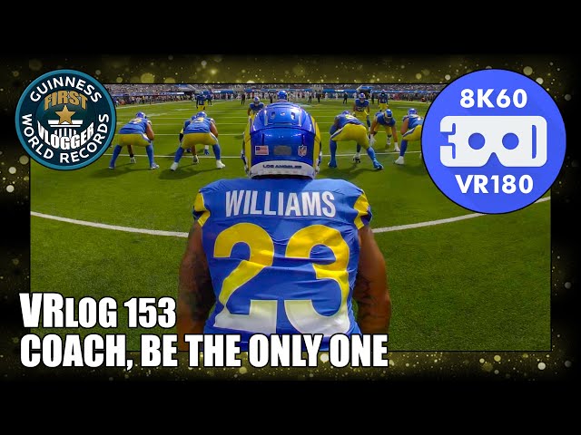 Coach, Be the Only One (Entry #2513 - VRLOG 153 - VR180)