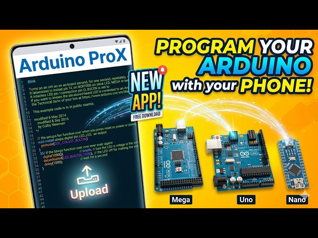 Arduino ProX App Review & Tutorial | How to Upload Code to Arduino using Mobile