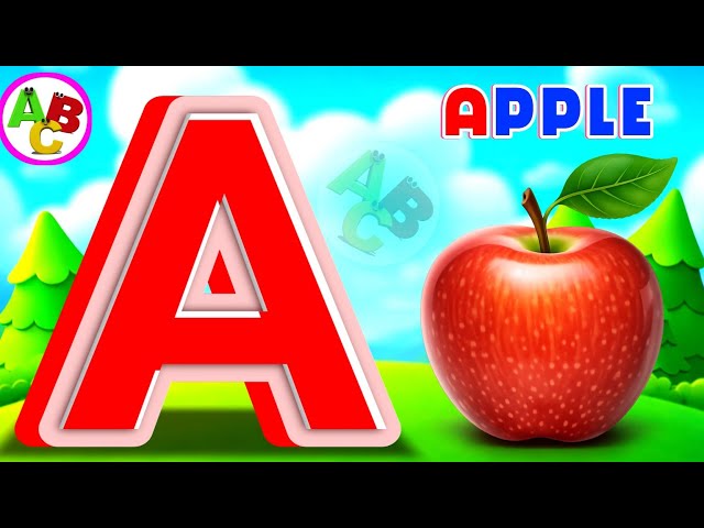 A to Z Alphabet Song 🎶 | ABC Phonics for Kids 🔤✨ | Easy Learning 🌈 