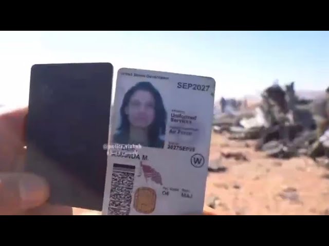 عاااجل : بالصور والمستندات .. إيران تنشر معلومات خطيرة عن ضابطة أمريكية تحطمت طائرتها جنوب أصفهان