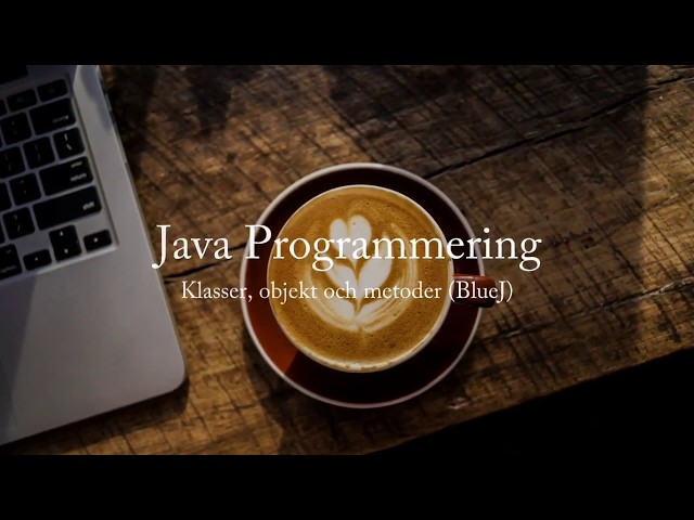 Klasser, objekt och metoder (BlueJ)
