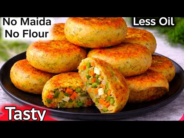 No Maida No Flour Healthy Breakfast Recipe | Kids Lunchbox | Tiffin Recipes | Easy Breakfast Recipe