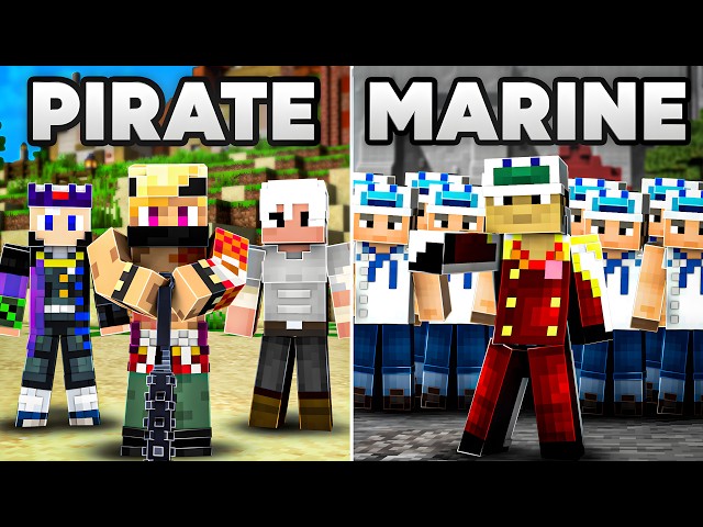 100 Players Simulate A One Piece Civilization In Minecraft