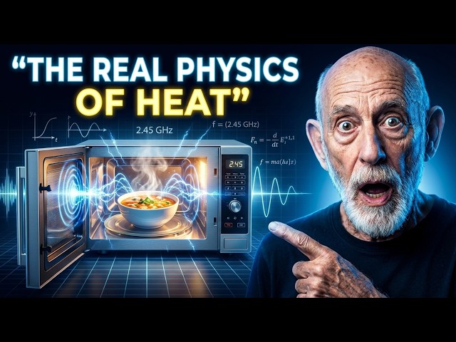 THE REAL PHYSICS OF HEAT: MICROWAVES EXPLAINED  | Leonard Susskind