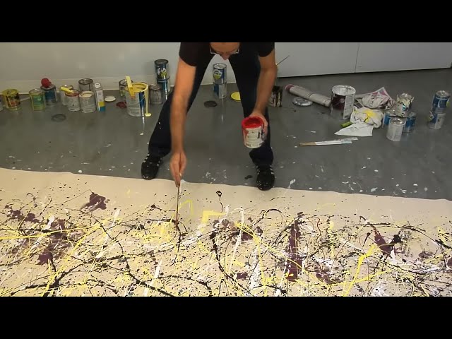 The Painting Techniques of Jackson Pollock