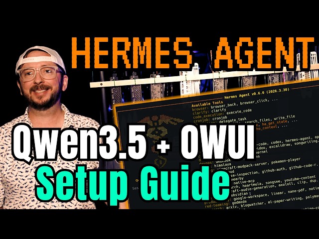 Hermes Agent Local Ai Setup Guide with Qwen3.5 + OpenWebUI