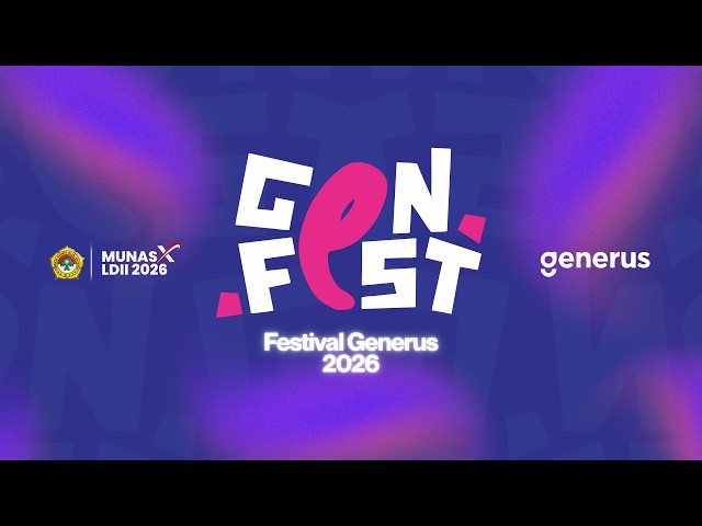 LIVE - OPENING CEREMONY GENERUS FESTIVAL 2026