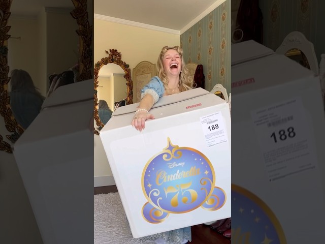 I finally have my glass slipper🥹🦋limited edition @Disney PR for the 75th anniversary of Cinderella