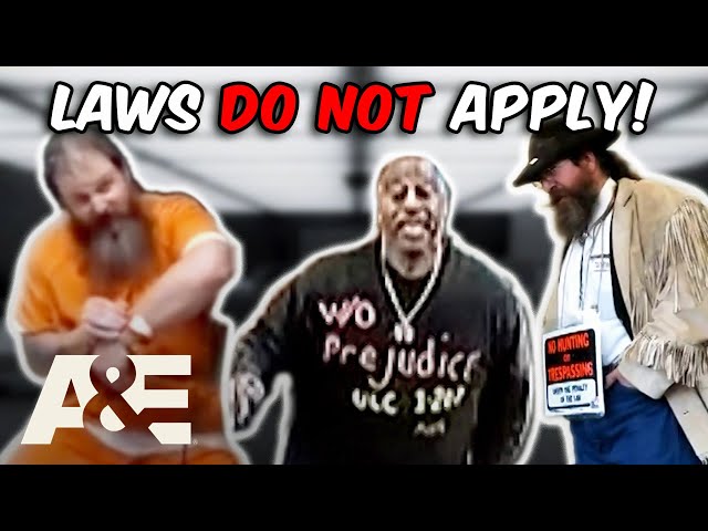 Sovereign Citizen Moments MEGA-Compilation | Court Cam | A&E