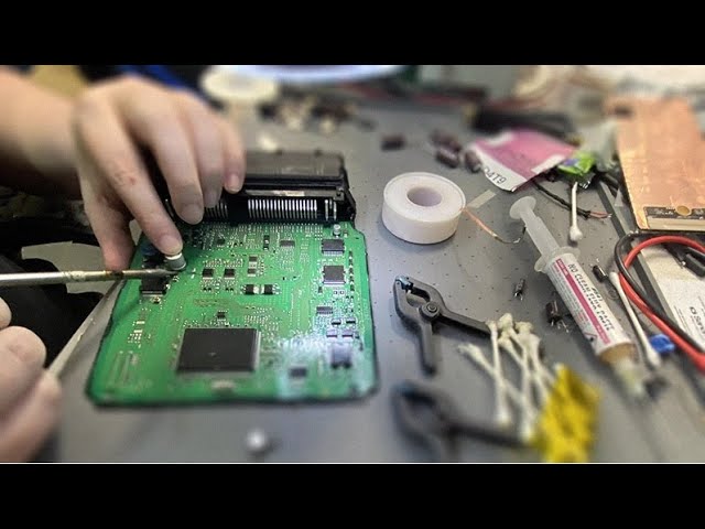 Digital Control Electronics' Components Details (ECU hardware test & repairs' ujanja )