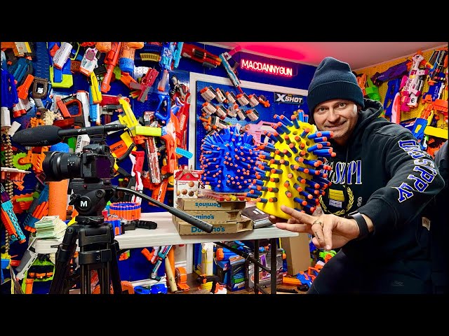 Inside Nerf THUNDERDOME after Road Trip!