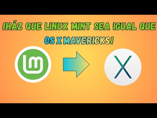 ¡Haz que Linux se vea como una MacOS X Cheetah!