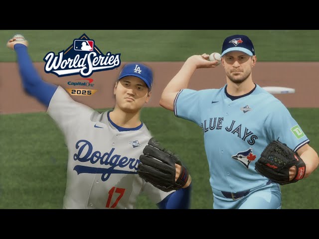 Dodgers vs Blue Jays - World Series 2025 Game 7 Full Game Highlights (MLB The Show 25 Sim)