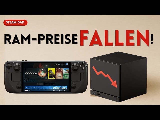 Handheld News: RAM prices are falling – Is there hope for the Steam Machine?