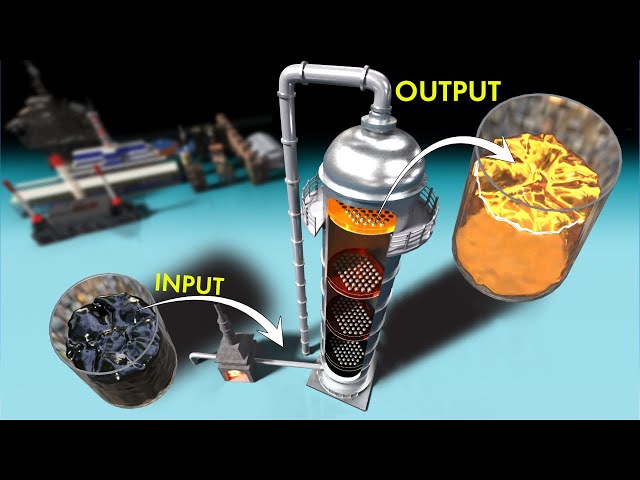 How a refinery works – what happens in a refining tower?