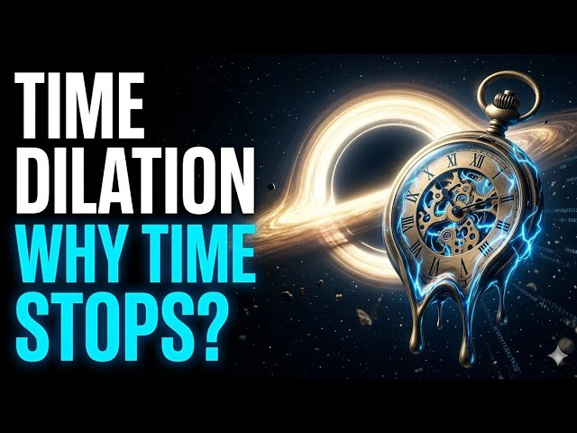 Time Dilation: Why Time Stops in Space? (Einstein's Paradox)